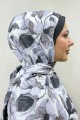 Desenli Bambu Şal 038G